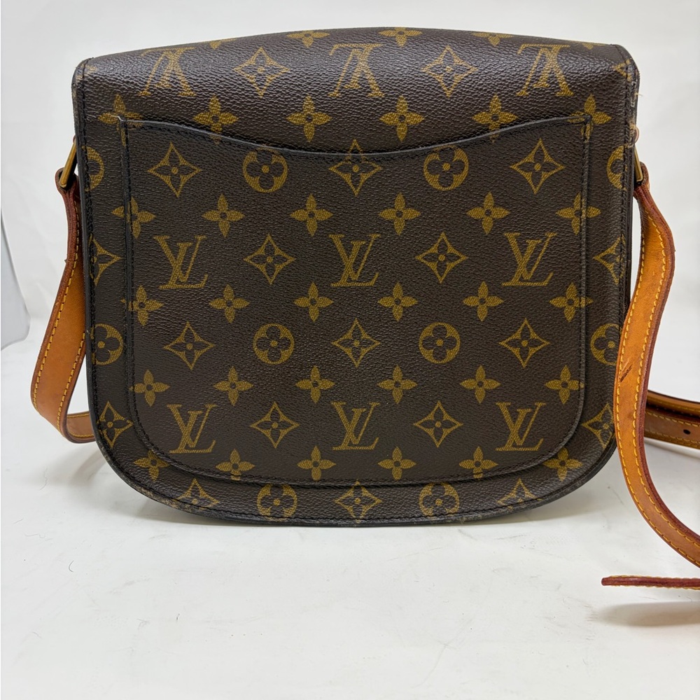 Louis Vuitton Saint Cloud GM Monogram Crossbody Bag Vintage 1989 Authentic LV - Picture 2 of 16